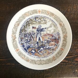 Limoges Collector Plate Lafayette #369 DG